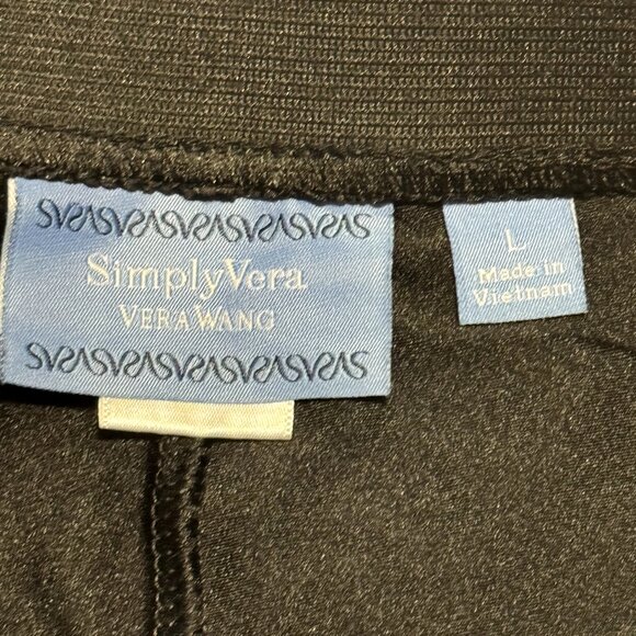 Simply Vera Wang Leggings Size: L - Picture 2 of 3